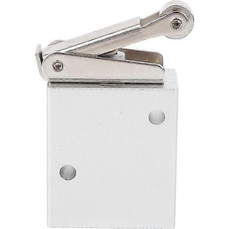 Vanne à bouton-poussoir, vanne à membrane, trois voies, alliage d'aluminium, équipement pneumatique JM-07 R G1/4 pouce (1/4)