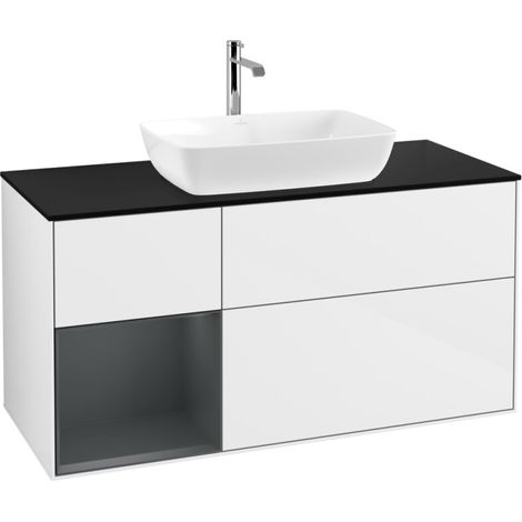 Villeroy & Boch F822HGGF Meuble-bas sous lavabo Finion F82 (1/2)