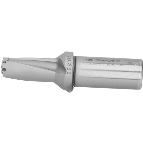Outil de chanfreinage U pour perçage, queue C25, tige 2D20, fournitures industrielles WC03. (1/5)