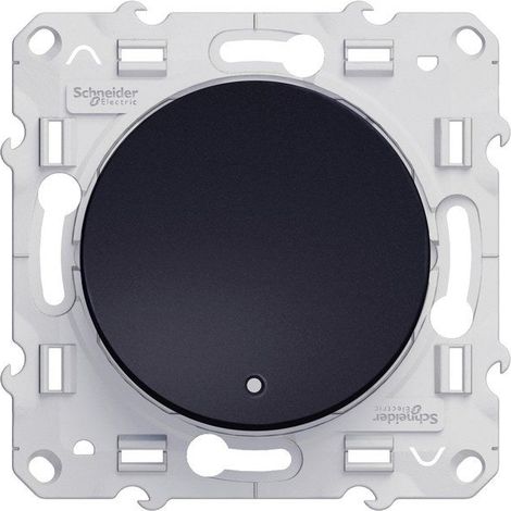 Interruptor VV, con indicador luminoso Odace, gris antracita SCHNEIDER ELECTRIC