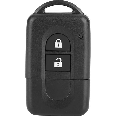 Copertura per telecomando a 2 pulsanti, custodia compatta per telecomando, in ABS, leggera, per Nissan Micra Qashqai X-Trail (1/5)