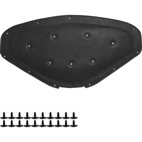 Tapis d'isolation acoustique pour capot de moteur avec clips - Convient pour F20 F21 F22 F23 F30 F31 F32 F33 F36 (1/5)
