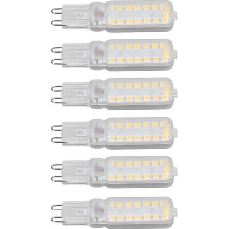 Ampoules LED G9 - FDIT - 7W - Blanc Chaud - Dimmable - 360° d\'éclairage (1/4)