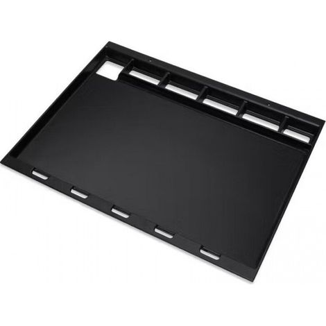 Große Grillplatte aus emailliertem Gusseisen 57,5 x 44 für Weber Spirit 300-Serie