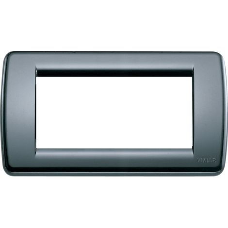VIMAR - 16764.15 Placa Rondo 4M, gris grafito
