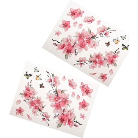 de 2 feuilles d autocollants décoratifs pour carrosserie (1/5)