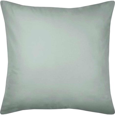 Une Taie d'oreiller Couleur Opaline en coton Bio (1/3)