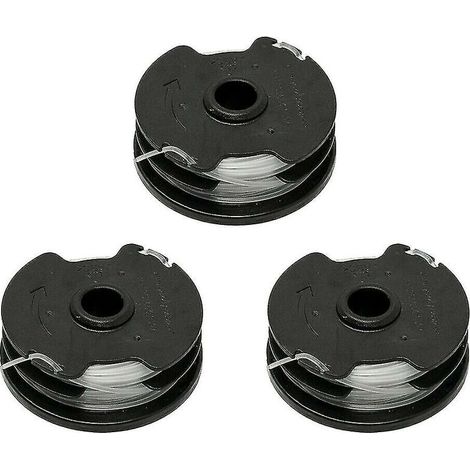 3er-Packung Akku-Rasentrimmerfäden für PRTA 20-Li C3 IAN351753 (Schwarz) (1/5)