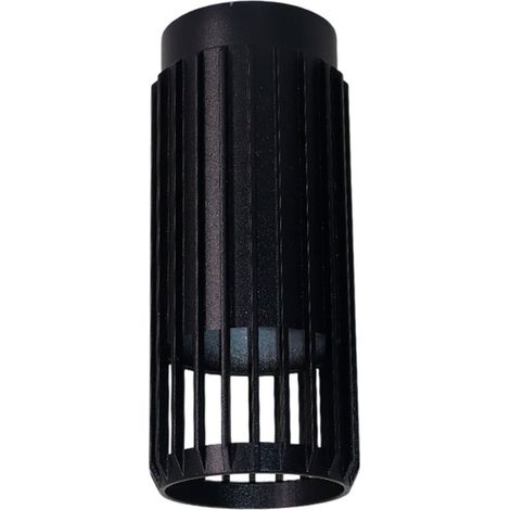 Spot 1 elemento Sahara Arenado, Gu10, 10 W (lampadina non inclusa), Nero, ø6 x 14 cm