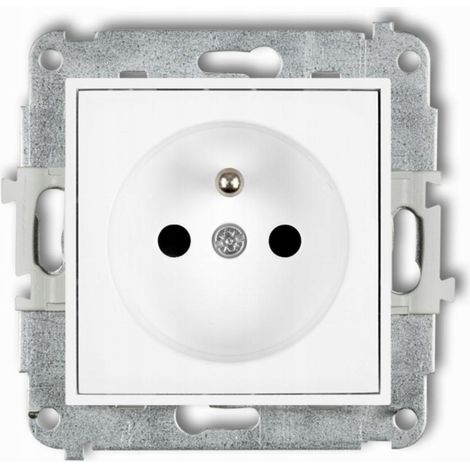 Prise électrique Karlik 25mgp-1zp avec terre IP20 sécurisée (1/2)