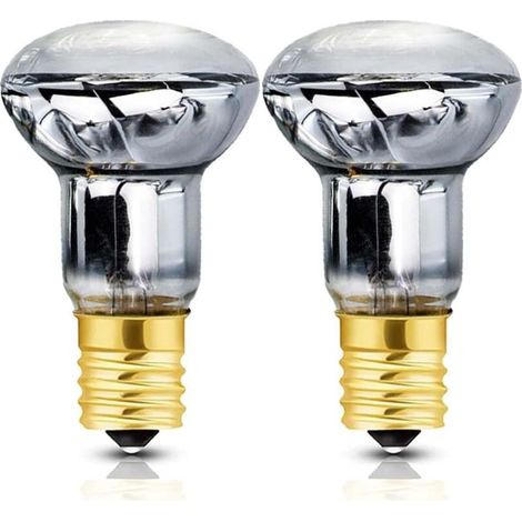 Lot de 2 ampoules à réflecteur de lampe à lave 30 W E14 blanc chaud 2700 K250 lumens (1/4)