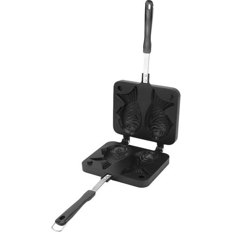 Gaufrier - Forme de Poisson Anti-Adhésif Snapper Griller Pan Maker Gaufre Moule Moule Ménage Gâteau Outils De Cuisson (1pc) (1/4)