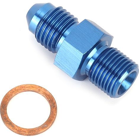 AN-4 (4AN) to M11x1.0 1mm Restricted Oil Supply Adapter Connector for Garrett Turbo (1/5)