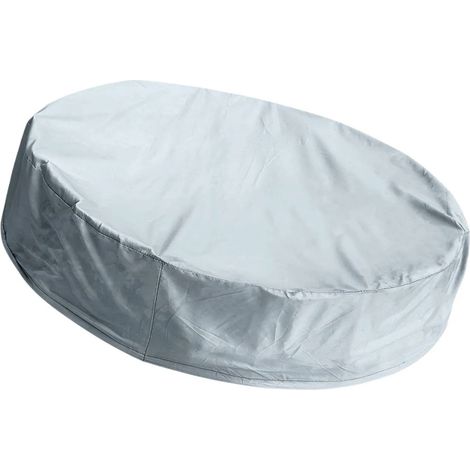 Couverture de piscine ronde pliable portable Oxford 1 (1/5)