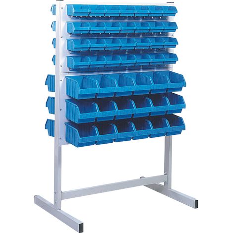 Rack double face équipé de bacs 1L et 3L - 5201404