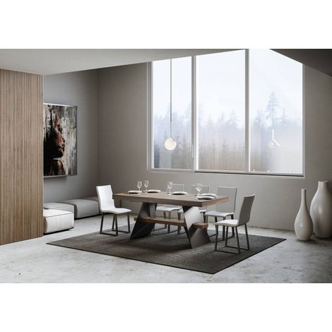 Tavolo Allungabile 160-264x90x77 cm Baita Noce