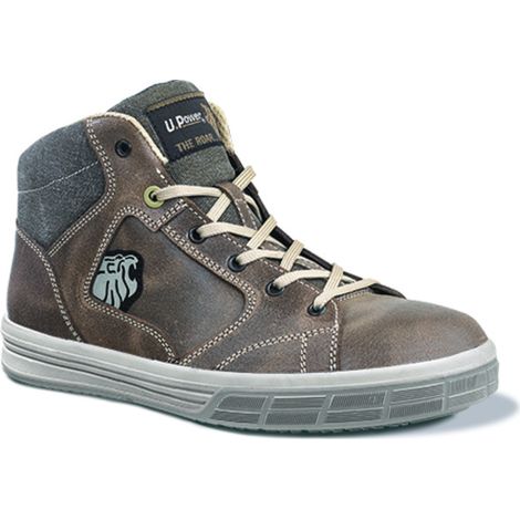 Chaussure de sécurité haute S3 SRC pour environnement humide – Cuir hydrofuge – Semelle PU anti-abrasion – Taille 42