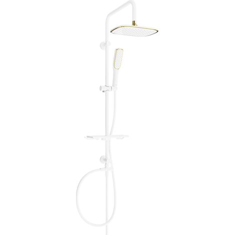 Mexen T49 colonne de douche, blanche/or - 798494993-25