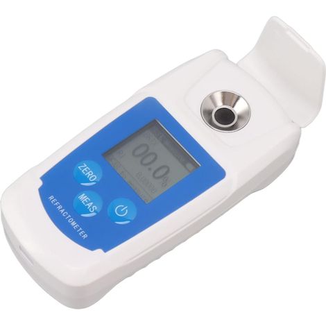 1 Réfractomètre Brix 0-55%, Écran Rétroéclairé HD, Précision Élevée, Prisme Haute Transmittance, Pour Aliments Et Boissons