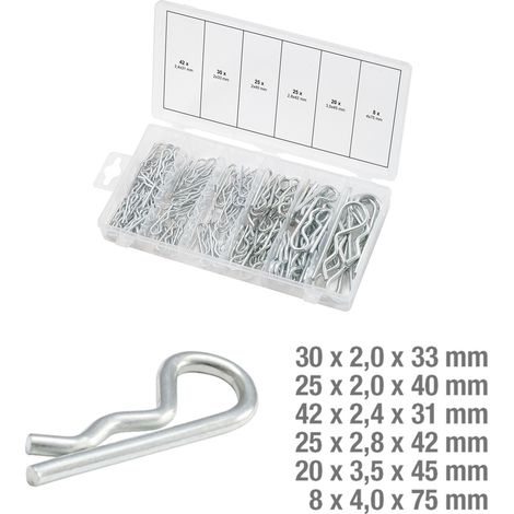 KS Tools - Assortiment de goupilles Beta, 150 pcs - 970.0060