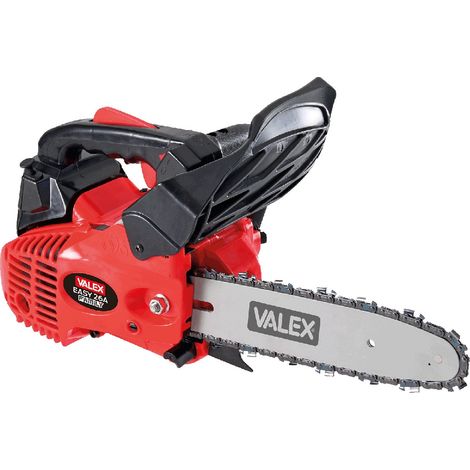 tronçonneuse à essence Valex "Easy 26A" guide 30 cm 2T 25,4 cc