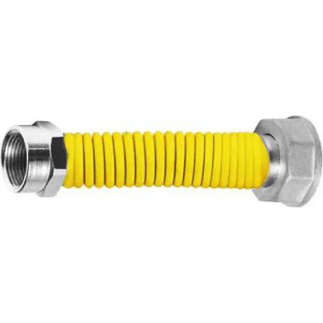 Flessibile in acciaio inox rivestito per contatore gas f. 3/4 f.1 mm 150 AMBRA GAS
