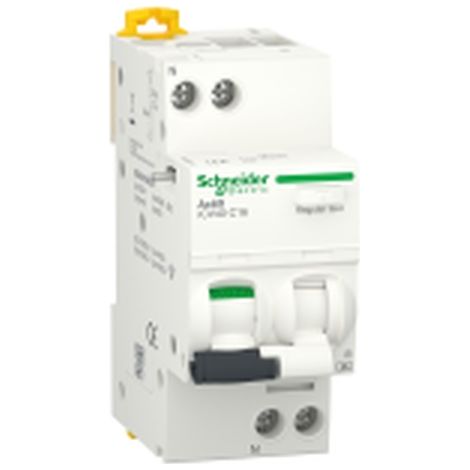 ACTI 9 6A 30mA 1-poliger AC-Differenzialschalter mit RCBO-Schutz.