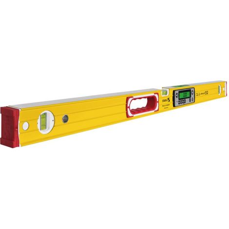 Stabila – Niveau à bulle électronique 100 cm – Profilé rectangulaire en aluminium – Protection IP 65 contre l’eau et la poussière – 19827