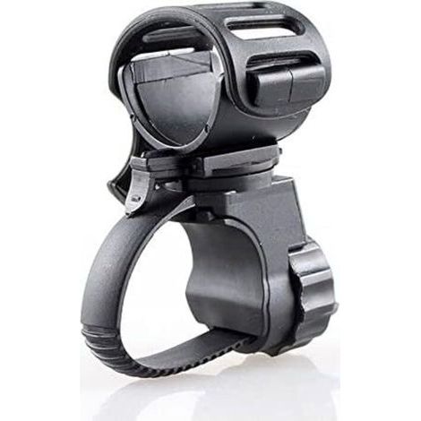 Bike Flashlight Mounting Clip, 360 Degree Rotation, Universal LED Bike Light Holder (1/5)