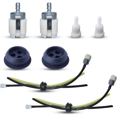 Kit de conduite de carburant pour Echo SRM, kit de conduite de carburant en 2 pièces avec filtre, filtre à carburant universel pour tondeuse à gazon 13211546730 (1/5)
