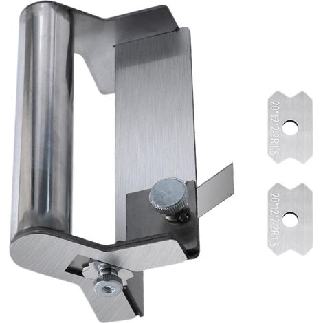 Débroussailleuse manuelle pour bandes de bordures, machine à découper manuelle - Machine de coupe de bordures - Planche en bois avec coupe-métaux léger interchangeable pour une variété de matériaux (1/5)