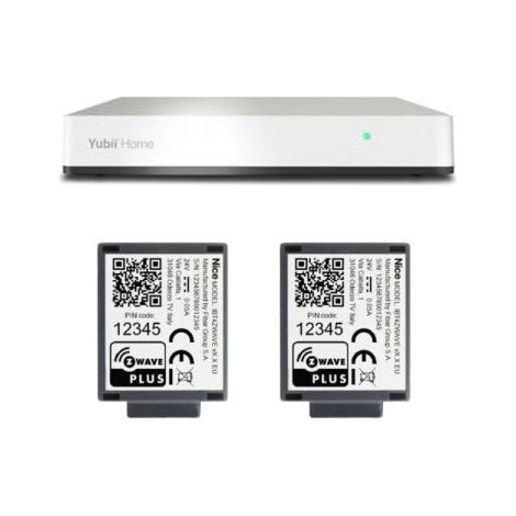 NICE YUBII GATE&DOOR KIT Gateway + 2 IBT4ZW AVE - YUBIIGATE&DOORKIT
