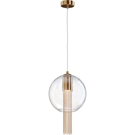Maytoni Flusso II Moderna Plafoniera a Sospensione Sottile Bronzo GU10 (1/5)