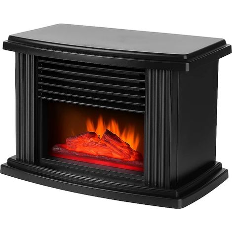 Cheminée électrique portable avec effet flamme, 800 W/1000 W, protection contre la surchauffe, 22 cm (1/5)
