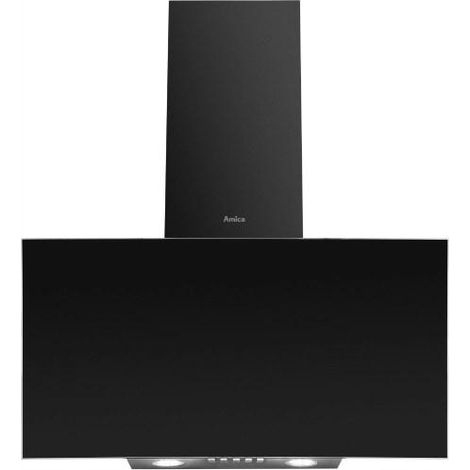 Amica OKC6227B cappa a parete nera 65 cm