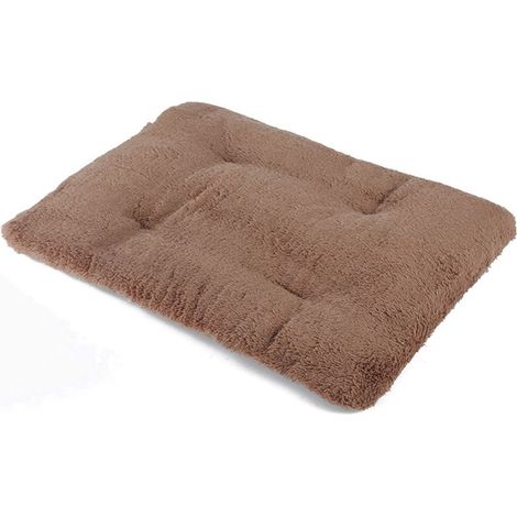 Tapis chauffant auto-réchauffant pour chat, tapis en peluche douce pour cage de chien avec fond antidérapant, extra chaud pour l'hiver, pour chiens et chats, à l'intérieur comme à l'extérieur (1/5)