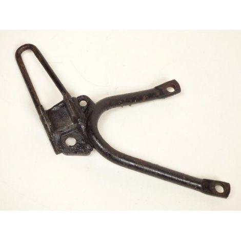 [PRODUIT D'OCCASION] Platine de repose pied passager droit origine pour moto Yamaha 50 (1/3)