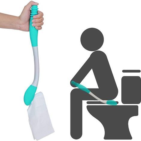 Essuie-fesses de 38 cm de long, aide aux toilettes pour les personnes âgées et les femmes enceintes (1/5)