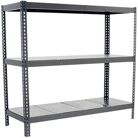 Simonrack Étagère métal gris galva 3 niveaux 2000x2400 mm (1/5)