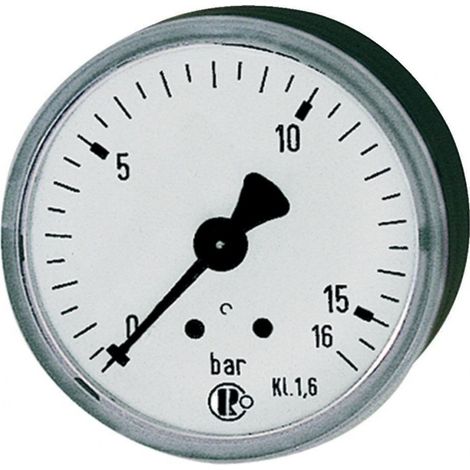 63 Mm Calibro 0-10 Bar G1 / 4 Street Per Cento.