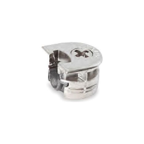 soporte estante cazoleta excéntrico clock-3. grosor 16-19 mm. forma cazoleta excéntrico - indaux espesor sp19