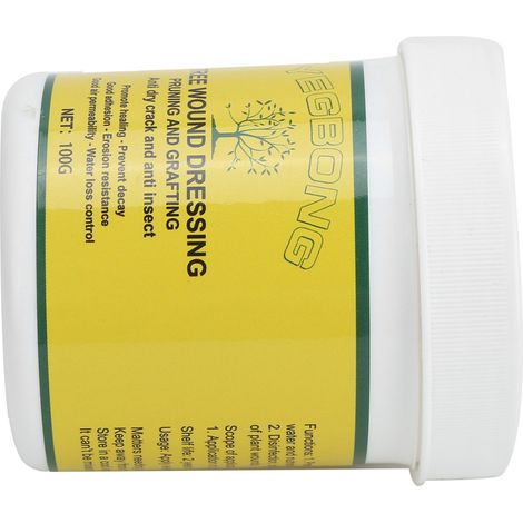 Heilende Beschichtung für Obstbäume 100 g, schützender Schnittschutz, Wundheilpaste für Schnitte und Wunden, pflanzliches Reparaturmittel (1/5)