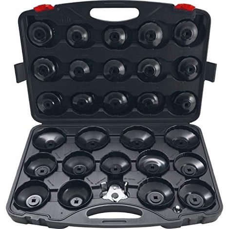 Kraftmann Ölfilter Schlüsselset schwarz 30 Teile