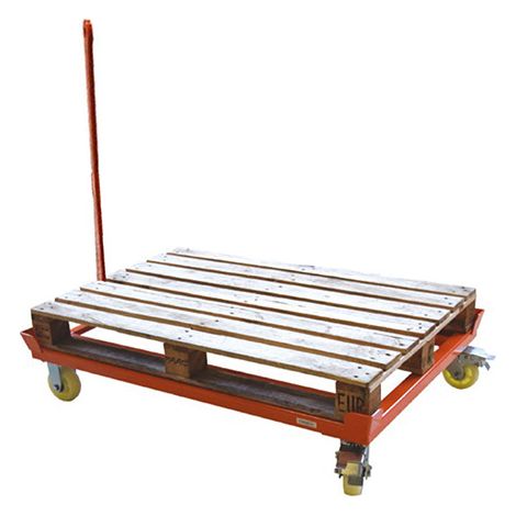 Carrello per trasporto pallet - Con timone - Carico max 1000kg - TP1208T