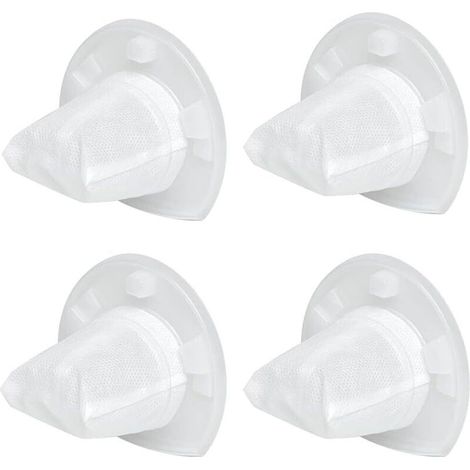 Lot de 4 filtres de rechange pour aspirateur sans fil Black & Decker Power Tools VF110 Dustbuster , compatibles avec les modèles CHV1410L , CHV9610 , CHV1210 , CHV1410 , CHV1410B , CHV1510 et BDH2000L (1/4)