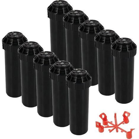 Aspersor Rain S050-S. Alcance 5,5-10,7 m. Rosca 1/2" hembra (Pack x 10)  Oferta exclusiva