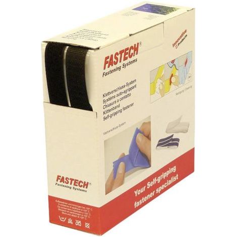 FASTECH® B20-SKL999910 Klettband zum Aufkleben Hotmelt Haft- und Flauschteil (L x B) 10000 mm x 20 m (1/3)