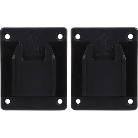 Lot de 2 supports muraux pour outils électriques Milwaukee M18 18 V/20 V (1/5)