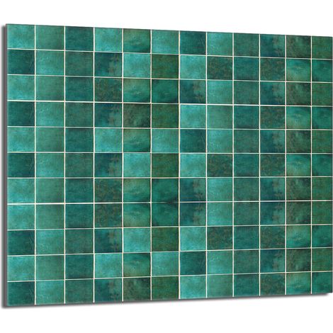 Glasschutzplatte für Herd 60x52 Grün (1/5)