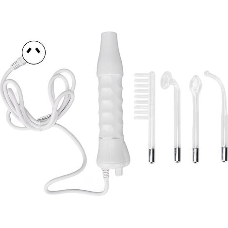 4 pièces baguette de thérapie cutanée haute fréquence anti-acné élimination des mites visage électrique 220V prise AU (1/5)